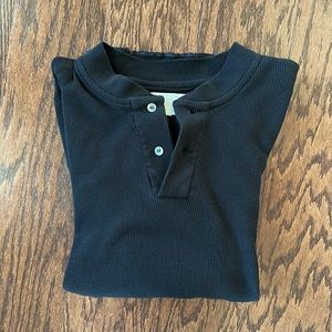 Rawganique organic men’s thermal, black